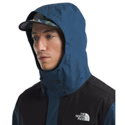 The North Face Antora Jacket - Shady Blue/TNF Black - M