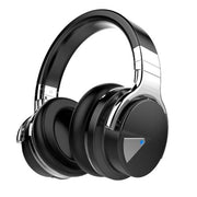 COWIN e7 Active Noise Cancelling Headphones Bluetooth Headphones With Mic Deep Bass Wireless Headphones Over Ear - Black