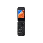 TCL 4058G Flip 2 8GB Factory Unlocked 4G LTE GSM Smart Flip Phone, Vlocano Black
