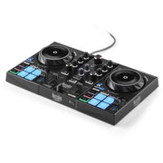 Hercules DJControl Inpulse 200 MK3, 2-Deck DJ Controller with Stems Technology, Intelligent Music Assistant, USB-C Powered, Black