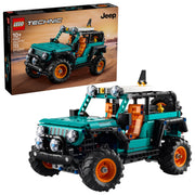 LEGO Technic Jeep Wrangler Rubicon SUV Building Kit, 723 Pieces, Multicolor, Ages 10+, 42227