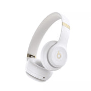 Beats Solo 4 Wireless On-Ear Headphones with Personalized Spatial Audio, Warm White, Up to 50 Hours Battery Life, MC2M4LL/A