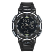 Armitron Men's Digital Sport Watch, Black, Resin Strap