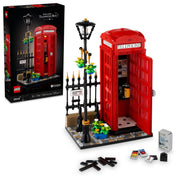LEGO 21347 Ideas Red London Telephone Box Gift Idea for Travelers