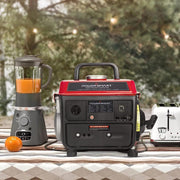 PowerSmart PS50 Gas Fuel Generator 1200W Portable Inverter for Camping Outdoor, Low Noise with AC Outlet