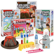 Best Choice Products SKY5957 4-in-1 Science Project Kit, STEM & Steam DIY Lab Experiments For Kids