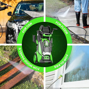 Zimtown 3800PSI Max 2.6GPM Smart High Pressure Power Washer, Touch Screen 3 Gear Level