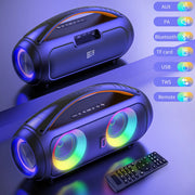 JYX Wm-D16 Waterproof Bluetooth Speaker With DJ Lights