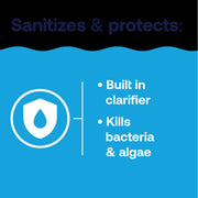 HTH 42059 3-Inch Pool Chlorine Tablets, Slow Dissolving, Sun Protected, Wrapped 25 lb