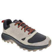 Merrell Tempo Sol Men's Hiking Shoes, Suede Leather and Breathable Mesh Upper, Lightweight EVA Foam Midsole, Rubber Outsole, Stucco/Comet, J00003511