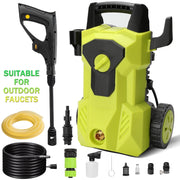 UMTIMATY Electric Pressure Washer, 4000 PSI, 2.8 GPM, 2000W Motor, Portable with Foam Cannon, 26ft Hose, Waterproof Design