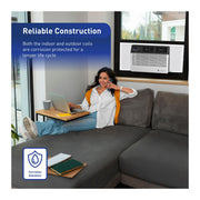 Friedrich Chill Premier Window Air Conditioner, 8,000 BTU, Wi-Fi Enabled, Remote Control, White, CCR-CCW08B10BC