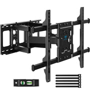Perlesmith PSLFK10 Full Motion TV Wall Mount Bracket for 37 to 75 inch TVs , Holds up to 132 lbs
