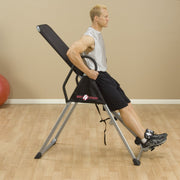 Body Solid Best Fitness Inversion Table, Foldable Decompression Table for Lumbar Stretching, Strength Training Equipment for Professional Inversion Therapy, Home and Commercial Gym