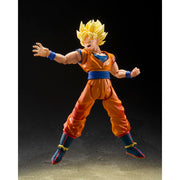 Bandai Spirits S.H.Figuarts Super Saiyan Son Goku Action Figure, 6 Inch, Dragon Ball Z The Games Begin BAS67612