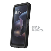 Body Glove Tidal Waterproof Phone Case, Slim Shock-Resistant, Black Clear, Compatible with Motorola Moto G Power 2026 2025, 100145549
