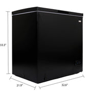 Frigidaire FGFRF7009 Gallery 7 Cu. Ft. Chest Freezer, Black