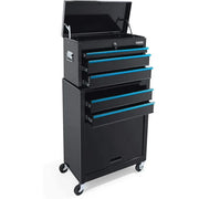 WORKPRO W082053AE 24.5 Inch 5-Drawer Rolling Tool Chest, Removable Toolbox Organizer for Workshop, Garage