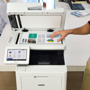 Brother Color Laser All-in-One Printer, 42ppm Color and Mono, 2400 x 600 dpi, 7-Inch Touchscreen, Large Scalable Paper Capacity, MFC-L9610CDN