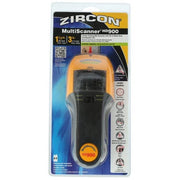 Zircon HD900 9 Volt 4-Mode Multi Scanner for Finding Studs, Live Wire, or Metal w/ Back Lit Display (Battery Not Included, Tool Only)