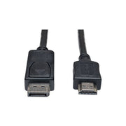 Tripp Lite DisplayPort to HDMI Adapter Cable, 15ft, Male to Male, 1080p, Black, P582-015