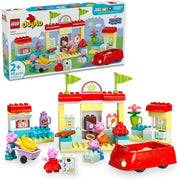 LEGO 6470506 DUPLO Peppa Pig Supermarket Toy for Toddlers with 4 Figures Included, Creative Building Set 10434