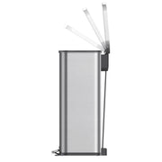 Better Homes & Gardens WM9188MT-50L 13.2 Gallon Rectangular Stainless Steel Trash Can, Silver