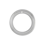 Coast to Coast Wheel Trim Rings, Stainless Steel, 15 Inch, Set of 4, Metal Clip Retention System, Model 1515D25