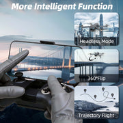 Sunnybay M20 Drone with 4K HD Camera, Foldable FPV Quadcopter, Brushless Motor, Optical Flow, LED Night-Light, Smart Selfie Mode