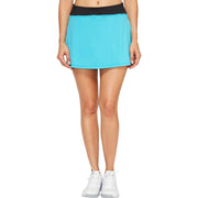 Skirt Sports Racecation Athletic Skirt, Lightweight Moisture-Wicking Fabric, UPF 50+ Sun Protection, Aquamarine, Large, 7718-475