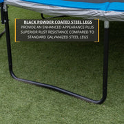 Sportspower Bounce Pro 14-ft Trampoline with Heavy Duty Basketball System
