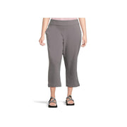 Columbia Women's All Seasons Mid Rise Capri Pants, Omni-Shade UPF 50, Omni-Shield Stain Repellent, City Grey, Plus Size 2XL, 23-Inch Inseam, 21196420232X