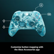 Microsoft Xbox Wireless Controller, Ice Breaker Special Edition, Wireless and Bluetooth, Textured Triggers, Rubberized Grips, Share Button, USB-C, EP2-29571