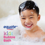 Equate Kids Bubblegum Scented Bubble Bath, Gentle Paraben-Free Formula, 64 Fl Oz, Easy-to-Pour Bottle with Handle