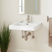 Modern Porcelain Sink - Single Hole