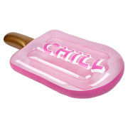 SunnyLife Oversized Inflatable Luxe Lie-On Floats, Popsicle