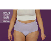 Assurance 10008824 Incontinence & Postpartum Overnight Underwear for Women, Maximum Absorbency, L (16 Count)