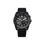 Citizen Eco-Drive Mens Black Leather Strap Watch Bj7135-02E - NO COLOR ONE SIZE