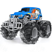 FAGINEY 2367 Amphibious Remote Control Car Toys, Blue