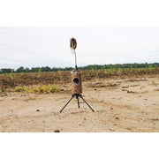 MOJO Outdoors Fuzzy Critter Predator Decoy with Realistic Prey-Type Fur, Battery Operated, Portable, Brown, HW2508