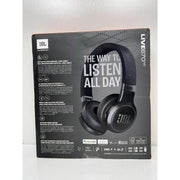JBL LIVE 670NC Wireless On-Ear Headphones with Adaptive Noise Cancelling, Black