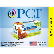 PCI Brand CF362A-PCI HP CF362A Yellow Toner Cartridge