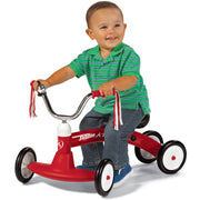 Radio Flyer, Scoot About, Ride-on for Kids, Steel, Red