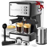 Geek Chef 20B 1.5L Water Tank Stainless Steel Espresso Machine
