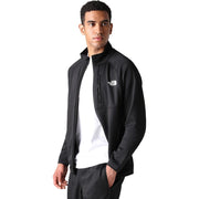The North Face Canyonlands Full Zip Men's Fleece Jacket, Sustainable Recycled Polyester Blend, TNF Black, Large, NF0A5G9V
