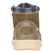 HEYDUDE Bradley Classic Casual Boots for Men - Walnut - 12M