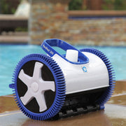 Hayward AquaNaut 200 Automatic Suction Pool Cleaner with V-Flex Turbine Technology, Blue, For In-Ground Pools Up to 16 x 32 ft, W3PHS21CST