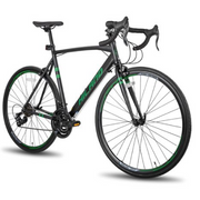 Hiland WLF-SLT Aluminum Road Bike, Shimano 14 Speeds, 53/57cm Frame, Racing Bike for Men Mens Racing Bike