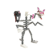 Jazwares Five Nights at Freddy's Endo Series Mangle and Shadow Mangle 6-Inch Action Figure with Glow-in-the-Dark Eyes and 20+ Articulation Points FNF0119