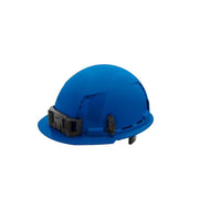 Milwaukee 48-73-1224 BOLT Blue Type 1 Class C Front Brim Vented Hard Hat with 6-Point Ratcheting Suspension